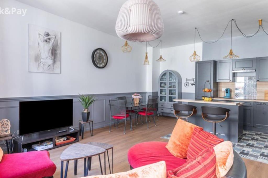 Cauquilha Spacieux 3 Pieces Bourgeois En Centre Appartement *